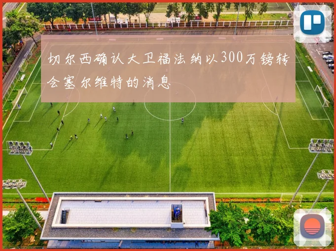 切尔西确认大卫福法纳以300万镑转会塞尔维特的消息